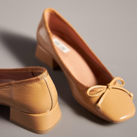 Anthropologie NWOT Bibi Lou Suzy Ballet With Heel - Picture 2 of 7